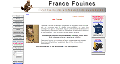 Desktop Screenshot of fouines.net